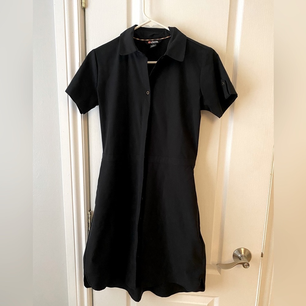 Eco friendly travel dress with adjustable waist